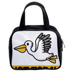 Pelican T-shirtnope Not Today Pelican 64 T-shirt Classic Handbag (two Sides) by EnriqueJohnson