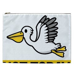 Pelican T-shirtnope Not Today Pelican 64 T-shirt Cosmetic Bag (xxl) by EnriqueJohnson