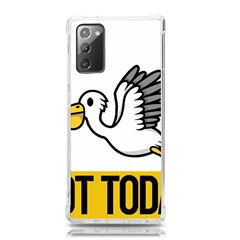 Pelican T-shirtnope Not Today Pelican 64 T-shirt Samsung Galaxy Note 20 Tpu Uv Case by EnriqueJohnson