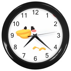 Pelican T-shirtsteal Your Heart Pelican 25 T-shirt Wall Clock (black) by EnriqueJohnson