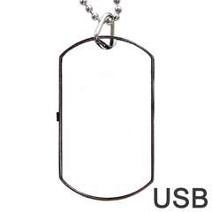 Breathe T- Shirt Breathe T- Shirt Dog Tag Usb Flash (one Side) by JamesGoode