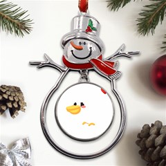 Pelican T-shirtsteal Your Heart Pelican 25 T-shirt Metal Snowman Ornament by EnriqueJohnson