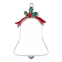 Breathe T- Shirt Breathe T- Shirt Metal Holly Leaf Bell Ornament by JamesGoode