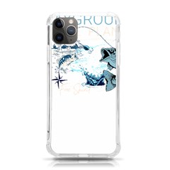 Fishing T- Shirt Playground Fishing Nature Planet Earth Playground Good Vibes Free Spirit T- Shirt ( Iphone 11 Pro Max 6 5 Inch Tpu Uv Print Case by ZUXUMI