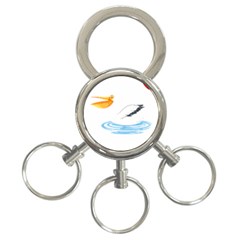 Pelican T-shirtsteal Your Heart Pelican 30 T-shirt 3-ring Key Chain by EnriqueJohnson