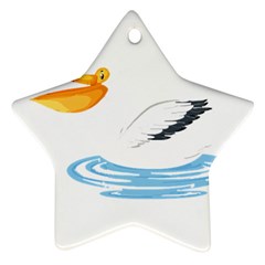 Pelican T-shirtsteal Your Heart Pelican 30 T-shirt Star Ornament (two Sides) by EnriqueJohnson