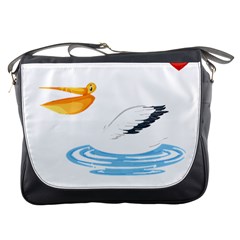 Pelican T-shirtsteal Your Heart Pelican 30 T-shirt Messenger Bag by EnriqueJohnson