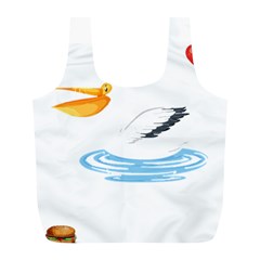 Pelican T-shirtsteal Your Heart Pelican 30 T-shirt Full Print Recycle Bag (l) by EnriqueJohnson