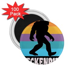 Breckenridge T- Shirt Breckenridge Colorado Bigfoot Sasquatch Retro Sunset T- Shirt 2 25  Magnets (100 Pack)  by JamesGoode