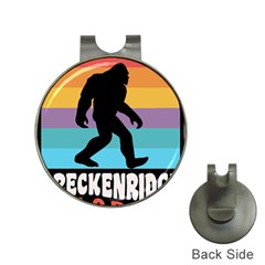 Breckenridge T- Shirt Breckenridge Colorado Bigfoot Sasquatch Retro Sunset T- Shirt Hat Clips With Golf Markers by JamesGoode