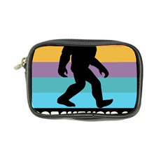 Breckenridge T- Shirt Breckenridge Colorado Bigfoot Sasquatch Retro Sunset T- Shirt Coin Purse by JamesGoode