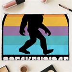 Breckenridge T- Shirt Breckenridge Colorado Bigfoot Sasquatch Retro Sunset T- Shirt Cosmetic Bag (XXL) Front