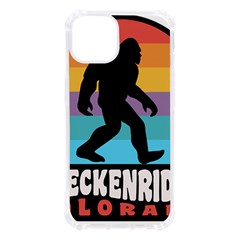 Breckenridge T- Shirt Breckenridge Colorado Bigfoot Sasquatch Retro Sunset T- Shirt Iphone 13 Tpu Uv Print Case by JamesGoode