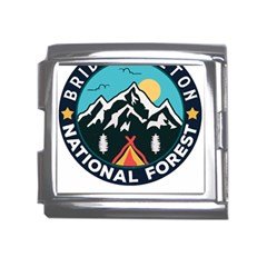 Bridger Teton National Forest T- Shirt Bridger Teton National Forest T- Shirt Mega Link Italian Charm (18mm)