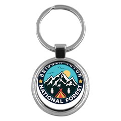 Bridger Teton National Forest T- Shirt Bridger Teton National Forest T- Shirt Key Chain (round) by JamesGoode