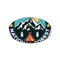 Bridger Teton National Forest T- Shirt Bridger Teton National Forest T- Shirt Sticker Oval (100 Pack) by JamesGoode