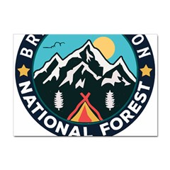 Bridger Teton National Forest T- Shirt Bridger Teton National Forest T- Shirt Sticker A4 (100 Pack) by JamesGoode