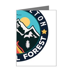 Bridger Teton National Forest T- Shirt Bridger Teton National Forest T- Shirt Mini Greeting Card by JamesGoode