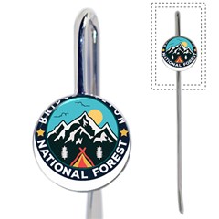 Bridger Teton National Forest T- Shirt Bridger Teton National Forest T- Shirt Book Mark by JamesGoode