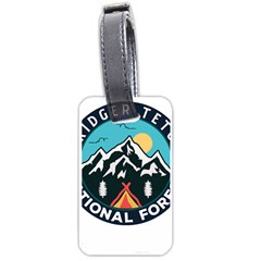 Bridger Teton National Forest T- Shirt Bridger Teton National Forest T- Shirt Luggage Tag (one Side) by JamesGoode