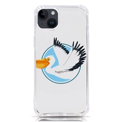 Pelican T-shirtwhite Look Calm Pelican 08 T-shirt (1) Iphone 14 Plus Tpu Uv Print Case by EnriqueJohnson