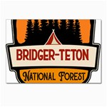 Bridger Teton T- Shirt Bridger Teton National Forest T- Shirt Postcards 5  x 7  (Pkg of 10) Front