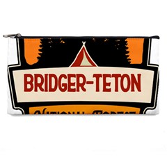 Bridger Teton T- Shirt Bridger Teton National Forest T- Shirt Pencil Case by JamesGoode