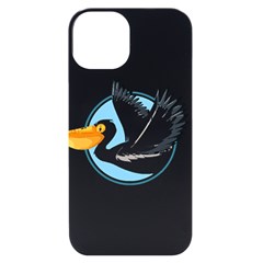 Pelican T-shirtwhite Look Calm Pelican 08 T-shirt Iphone 14 Black Uv Print Case by EnriqueJohnson