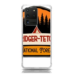 Bridger Teton T- Shirt Bridger Teton National Forest T- Shirt Samsung Galaxy S20 Ultra 6 9 Inch Tpu Uv Case by JamesGoode