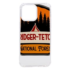 Bridger Teton T- Shirt Bridger Teton National Forest T- Shirt Iphone 14 Pro Max Tpu Uv Print Case by JamesGoode