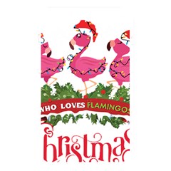 Flamingo T- Shirt Just A Girl Who Loves Flamingos And Christmas T- Shirt (1) Memory Card Reader (rectangular) by ZUXUMI