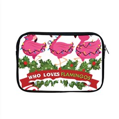 Flamingo T- Shirt Just A Girl Who Loves Flamingos And Christmas T- Shirt (1) Apple Macbook Pro 15  Zipper Case by ZUXUMI