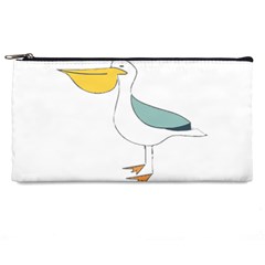 Pelican T-shirtwhite Look Calm Pelican 17 T-shirt (1) Pencil Case by EnriqueJohnson