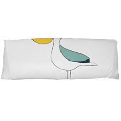 Pelican T-shirtwhite Look Calm Pelican 17 T-shirt (1) Body Pillow Case (dakimakura) by EnriqueJohnson