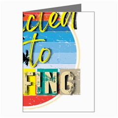 Bright Colorfull Addicted To Surfing T- Shirt Bright Colorfull Addicted To Surfing T- Shirt T- Shirt Greeting Card by JamesGoode