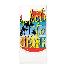 Bright Colorfull Addicted To Surfing T- Shirt Bright Colorfull Addicted To Surfing T- Shirt T- Shirt Samsung Galaxy Note 20 Tpu Uv Case by JamesGoode