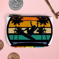 Bright Surfing Design Board Meeting T- Shirt Board Meeting Surfing Bright T Shirt Design T- Shirt Mini Coin Purse by JamesGoode