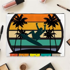 Bright Surfing Design Board Meeting T- Shirt Board Meeting Surfing Bright T Shirt Design T- Shirt Cosmetic Bag (xl) by JamesGoode