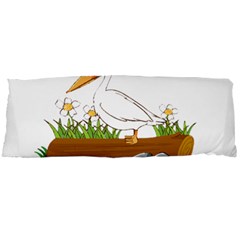 Pelican T-shirtwhite Look Calm Pelican 34 T-shirt (1) Body Pillow Case Dakimakura (two Sides) by EnriqueJohnson