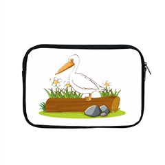 Pelican T-shirtwhite Look Calm Pelican 34 T-shirt (1) Apple Macbook Pro 15  Zipper Case by EnriqueJohnson