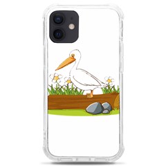 Pelican T-shirtwhite Look Calm Pelican 34 T-shirt (1) Iphone 12 Mini Tpu Uv Print Case	 by EnriqueJohnson