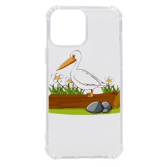 Pelican T-shirtwhite Look Calm Pelican 34 T-shirt (1) Iphone 13 Pro Max Tpu Uv Print Case by EnriqueJohnson