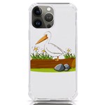 Pelican T-shirtwhite Look Calm Pelican 34 T-shirt (1) iPhone 13 Pro Max TPU UV Print Case Front