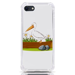 Pelican T-shirtwhite Look Calm Pelican 34 T-shirt (1) Iphone Se by EnriqueJohnson