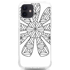 Flower T- Shirt Hi- Tech Flower T- Shirt Iphone 12/12 Pro Tpu Uv Print Case by ZUXUMI