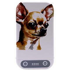 Brown Chihuahua T- Shirt Tan Brown Chihuahua Watercolor Portrait T- Shirt Sterilizers by JamesGoode