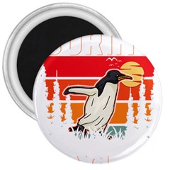 Penguin T-shirtlife Would Be So Boring Without Penguins Penguin T-shirt 3  Magnets by EnriqueJohnson