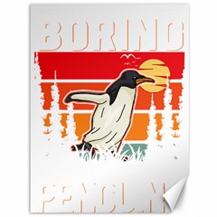 Penguin T-shirtlife Would Be So Boring Without Penguins Penguin T-shirt Canvas 36  X 48  by EnriqueJohnson