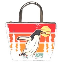 Penguin T-shirtlife Would Be So Boring Without Penguins Penguin T-shirt Bucket Bag by EnriqueJohnson