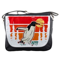 Penguin T-shirtlife Would Be So Boring Without Penguins Penguin T-shirt Messenger Bag by EnriqueJohnson